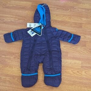 Snozu Infany Snowsuit NWT 3/6 Months Navy